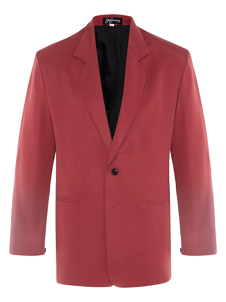 Newport Yacht Club Red Silk Twill Jacket