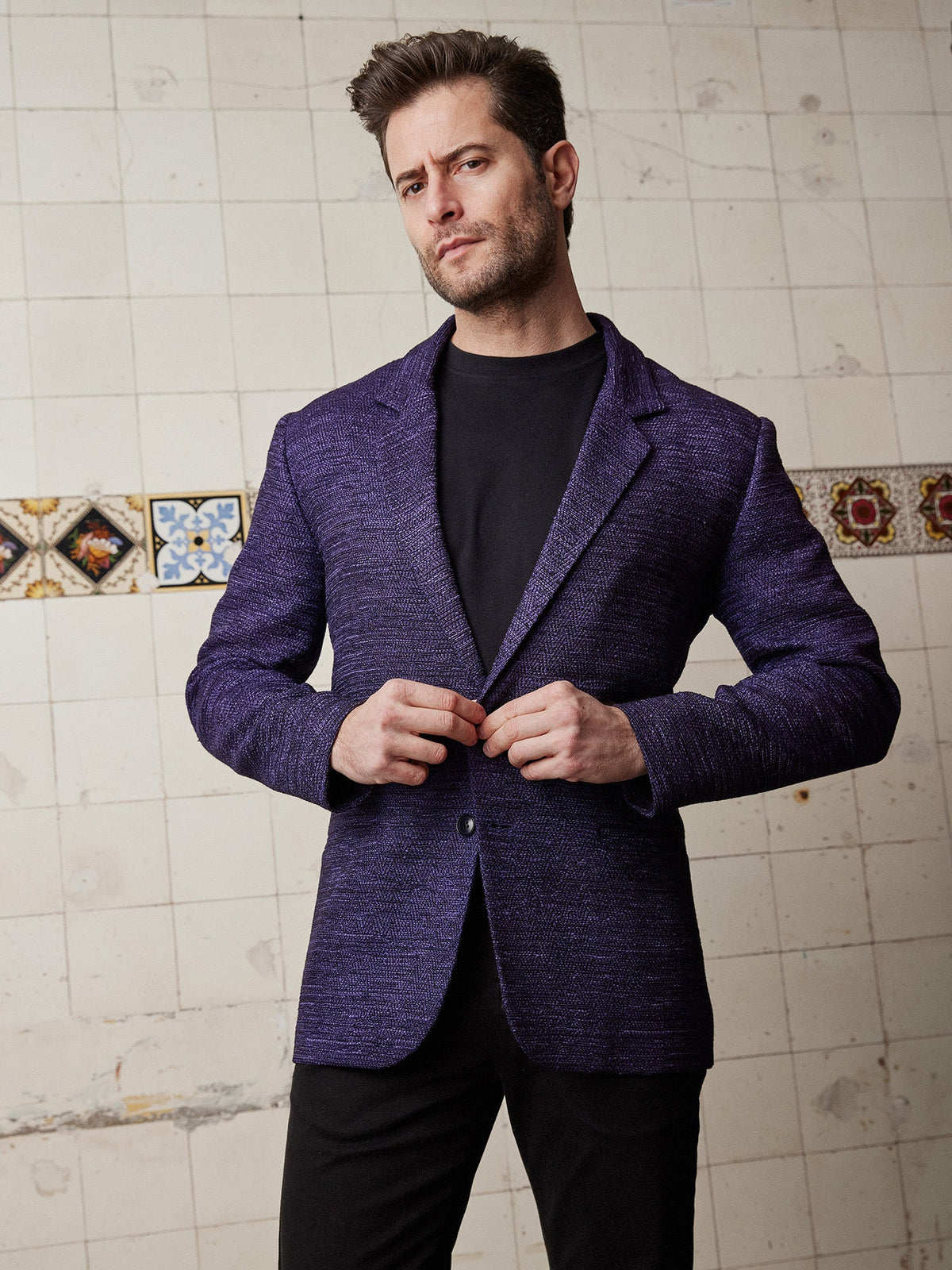 Grafton Deep Jacaranda Jacket