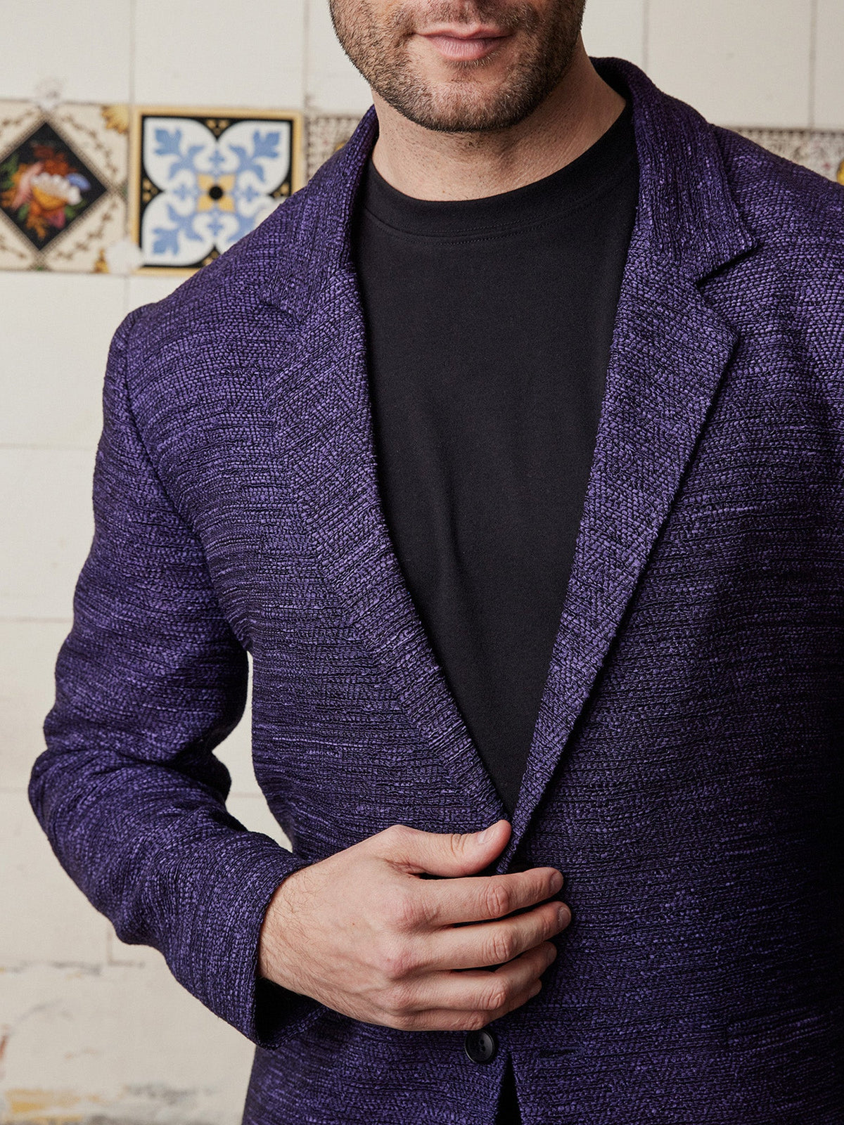 Grafton Deep Jacaranda Jacket