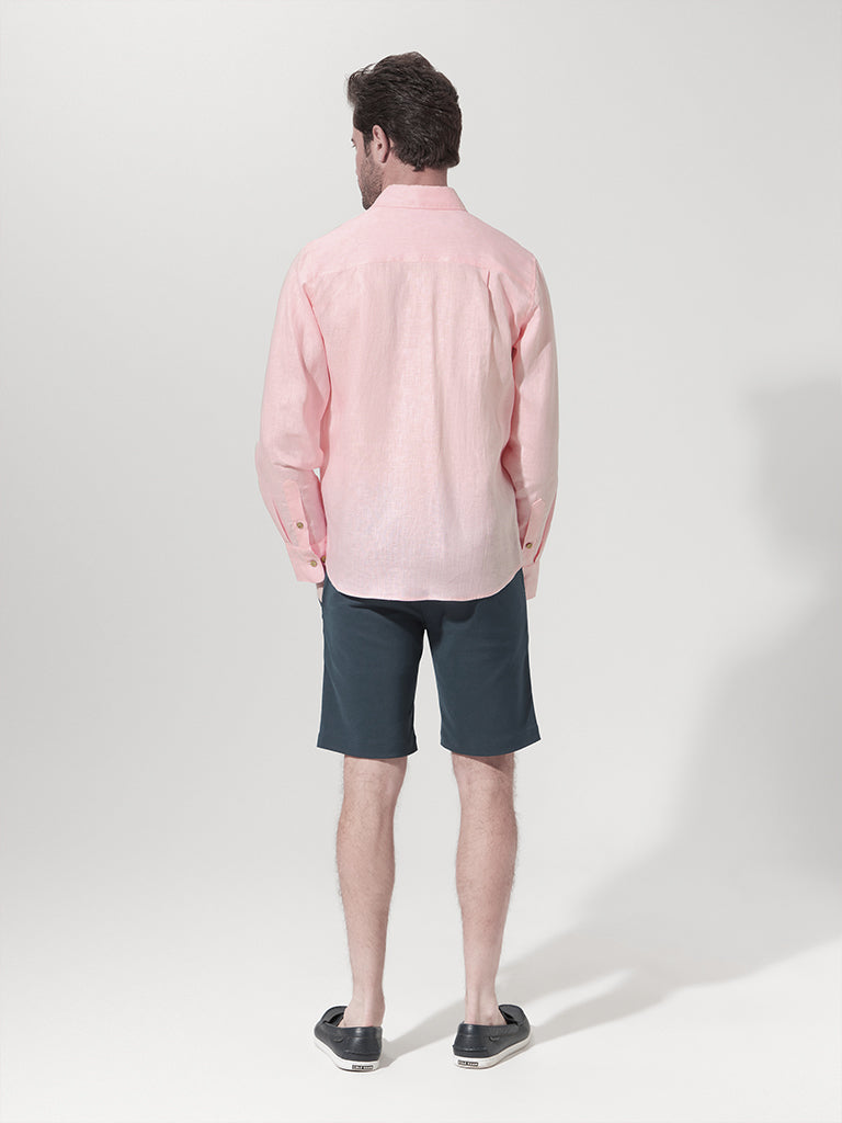 Orchid Pink Linen