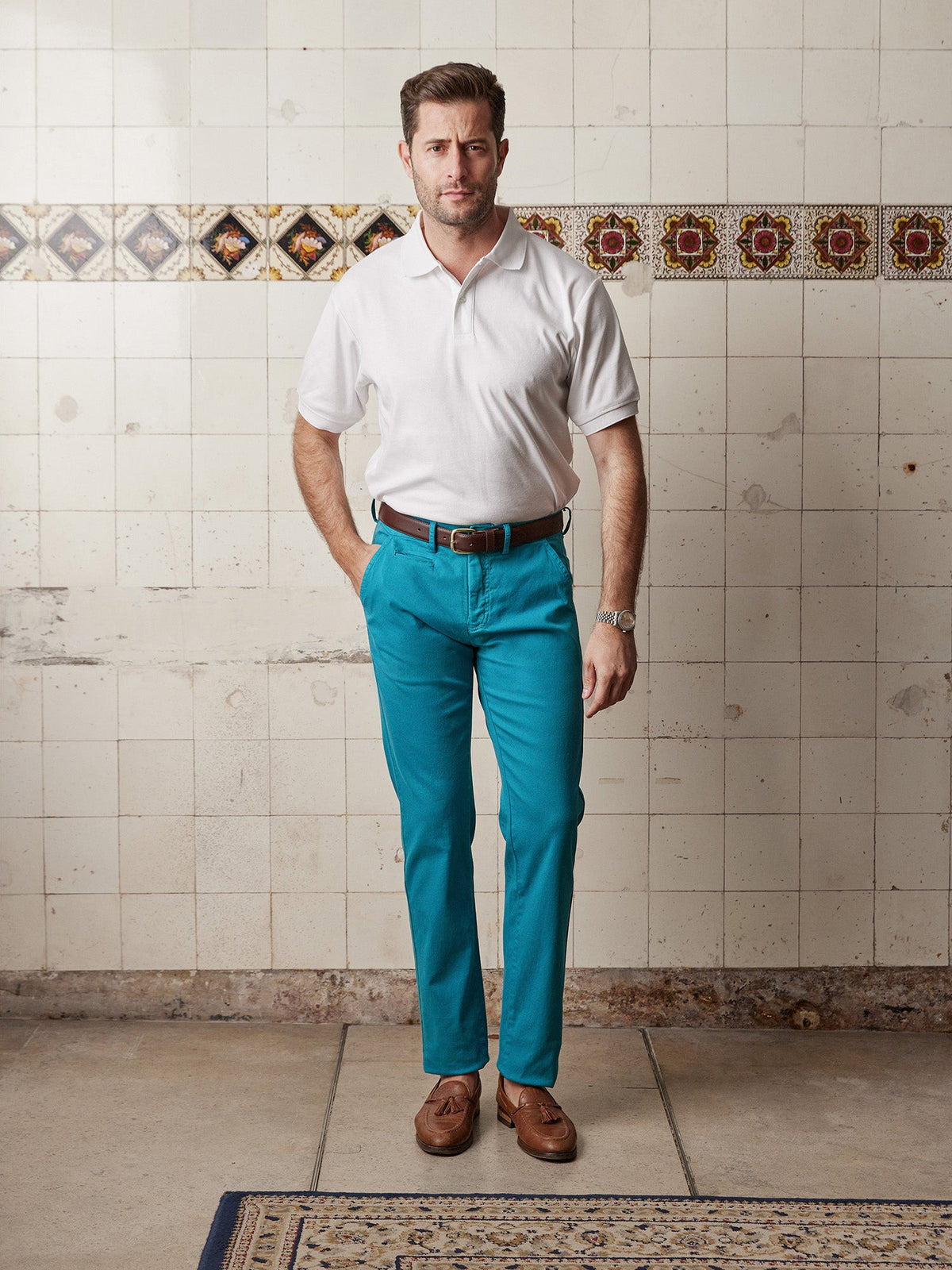 Peacock Chinos