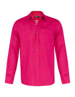 Fuchsia Linen