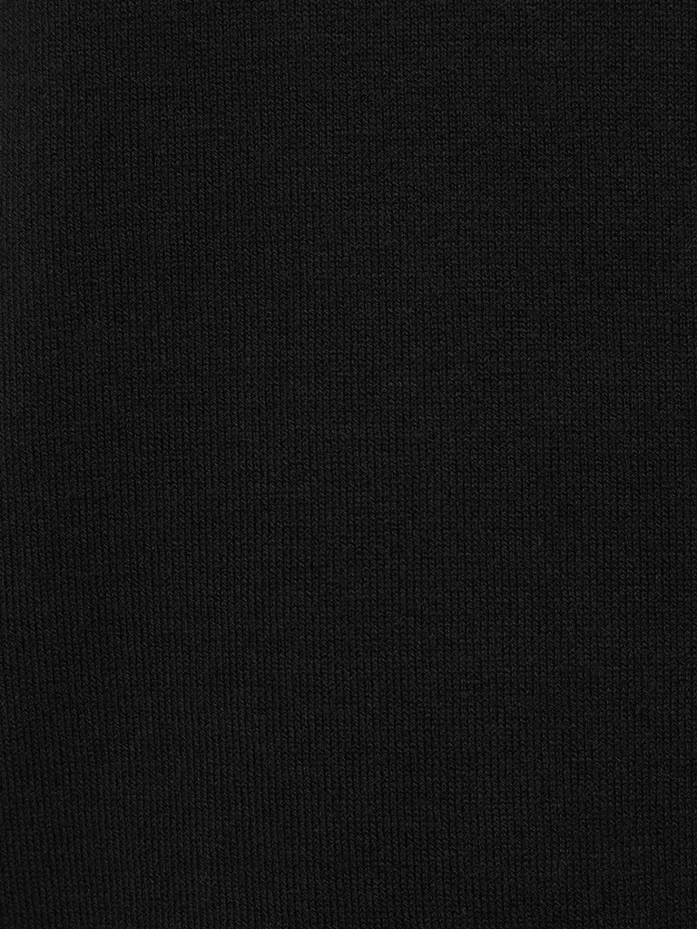 Black Cotton Suri Polo Sweater - Joe Bananas | Australia