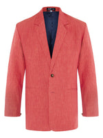 Coral Shot Linen Jacket - Joe Bananas | Australia