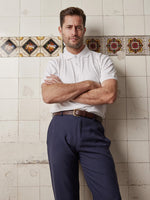 Indigo Linen & Silk Trousers - Joe Bananas | Australia