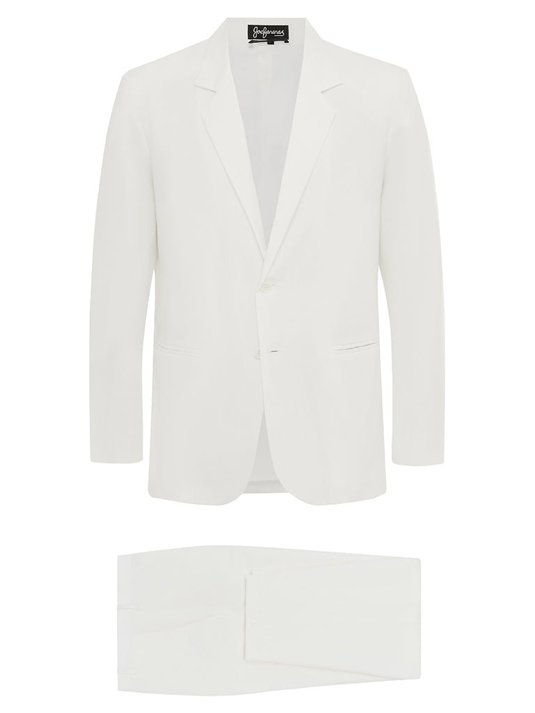 Ivory Linen & Silk Suit - Joe Bananas | Australia