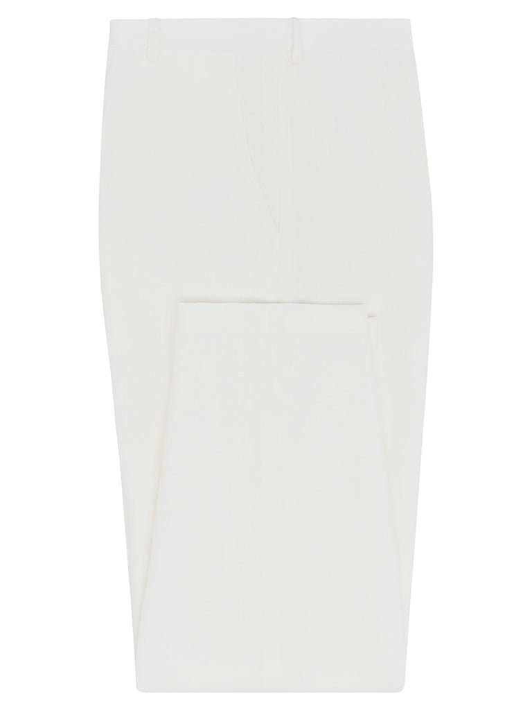 Ivory Linen & Silk Trousers - Joe Bananas | Australia