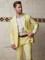 Lemon Linen & Silk Jacket - Joe Bananas | Australia