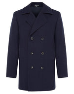 Navy Suri Pea Coat - Joe Bananas | Australia