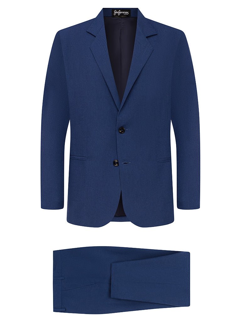 Ocean Blue Linen & Silk Suit - Joe Bananas | Australia