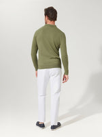 Olive Cotton Suri Polo Sweater - Joe Bananas | Australia