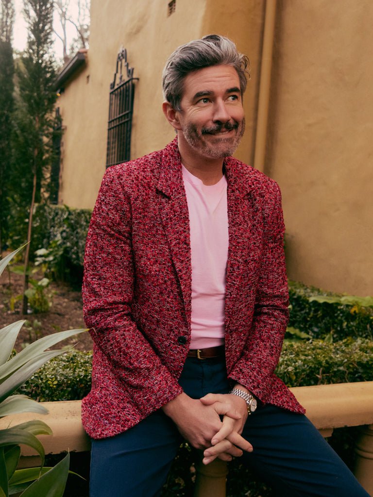 Red Landscape Jacket - Joe Bananas | Australia