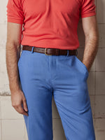 Regatta Blue Linen & Silk Trousers - Joe Bananas | Australia