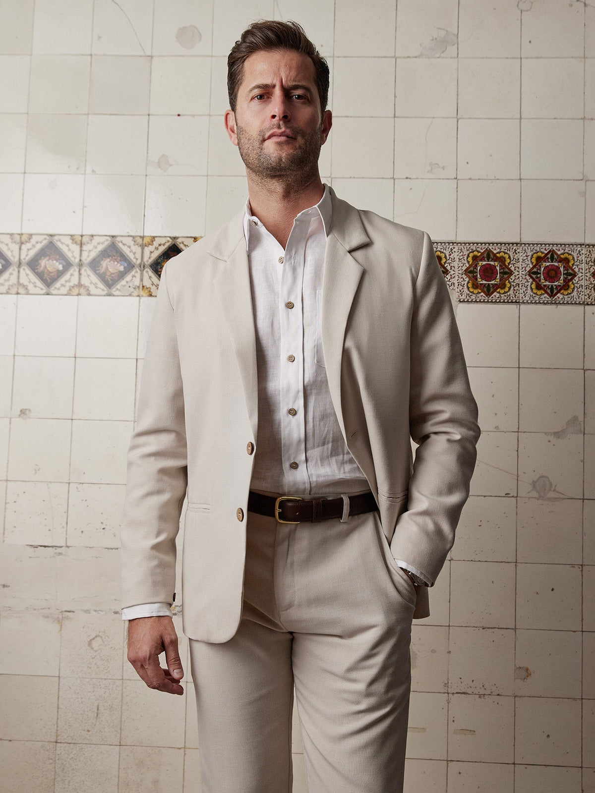 Safari Linen & Silk Jacket - Joe Bananas | Australia