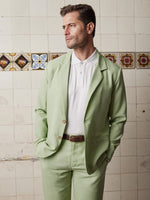 Sage Linen & Silk Jacket - Joe Bananas | Australia