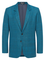 Turquoise Herringbone Jacket - Joe Bananas | Australia