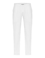 White Non Crush Linen Trousers - Joe Bananas | Australia