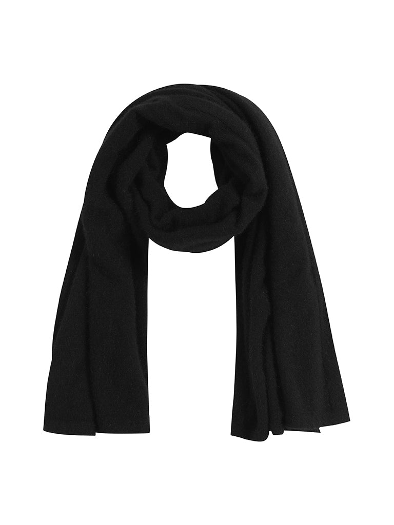 Jet Black Brushtail Scarf