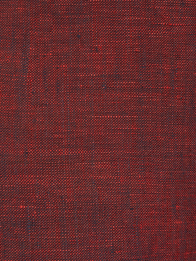 Ox Blood Linen Trousers