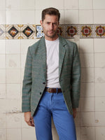 Green Peacock Feather Jacket