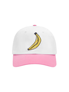 The Two Tone Cap White & Pink