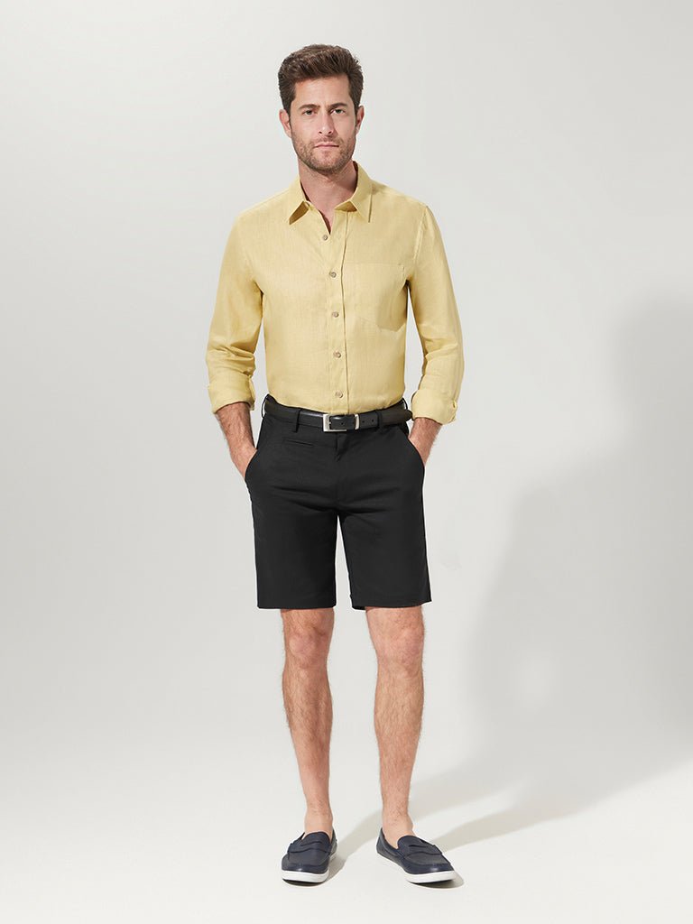 Black Tailored Shorts Joe Bananas