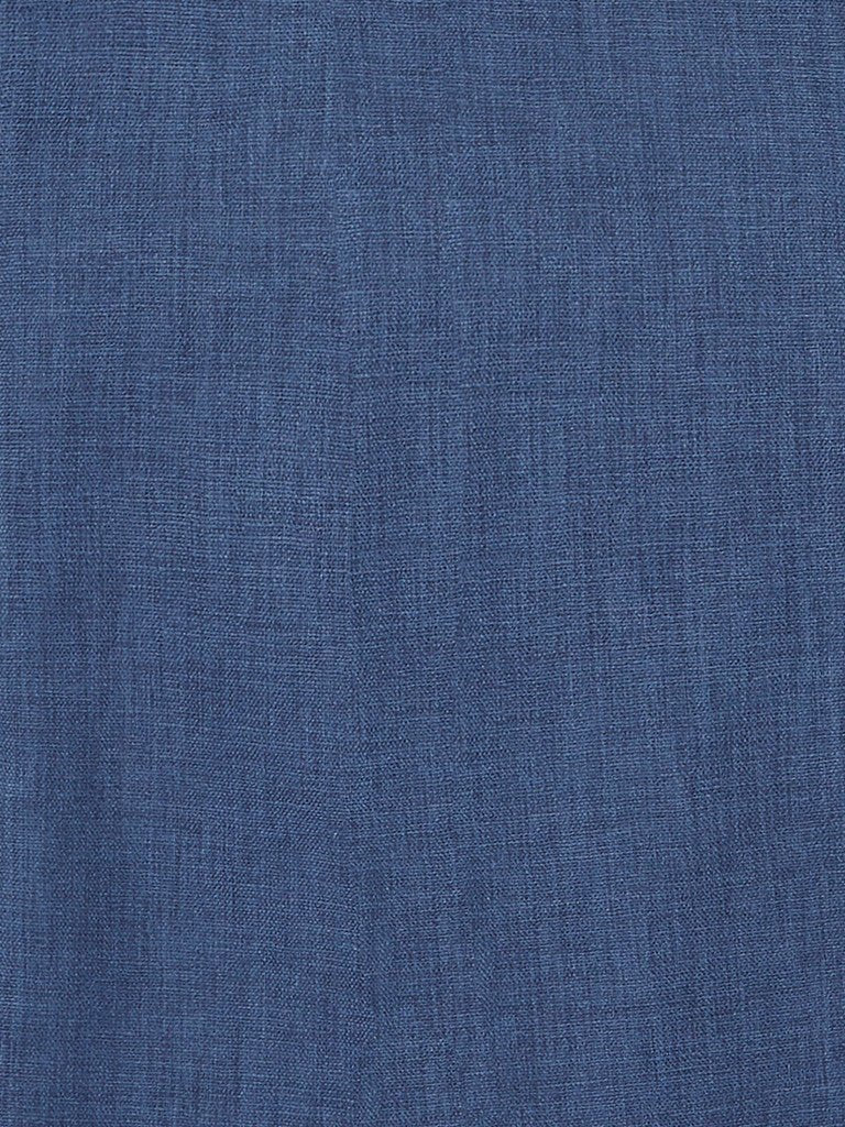 Blue Denim Non Crush Linen Trousers - Joe Bananas | Australia