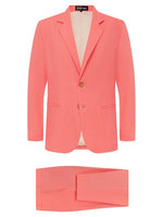 Coral Linen & Silk Suit - Joe Bananas | Australia