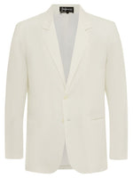 Ivory Linen & Silk Jacket - Joe Bananas | Australia