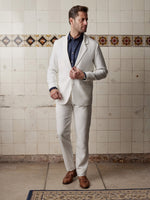 Ivory Linen & Silk Suit - Joe Bananas | Australia