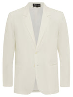 Ivory Linen & Silk Jacket
