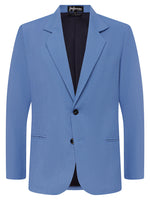 Regatta Blue Linen & Silk Jacket