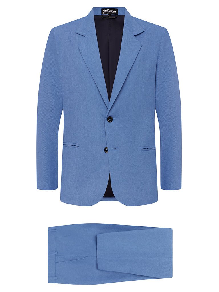 Regatta Blue Linen & Silk Suit - Joe Bananas | Australia