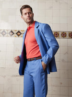 Regatta Blue Linen & Silk Suit - Joe Bananas | Australia