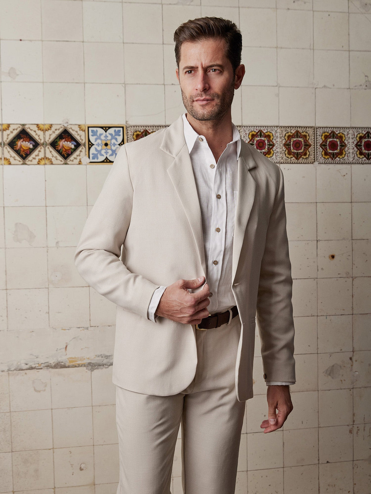 Safari Linen & Silk Jacket - Joe Bananas | Australia