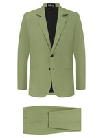 Eucalyptus Linen & Silk Suit