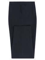 Indigo Linen & Silk Trousers