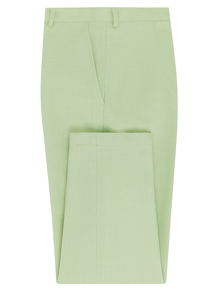 Sage Linen & Silk Trousers