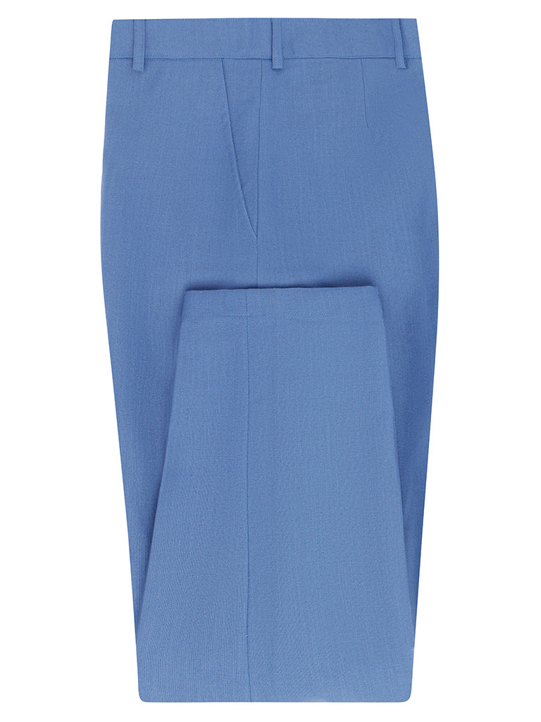 Regatta Blue Linen & Silk Trousers