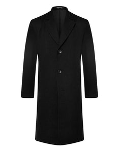 Black Suri Overcoat