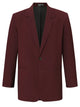 Burgandy Silk Crepe Trousers
