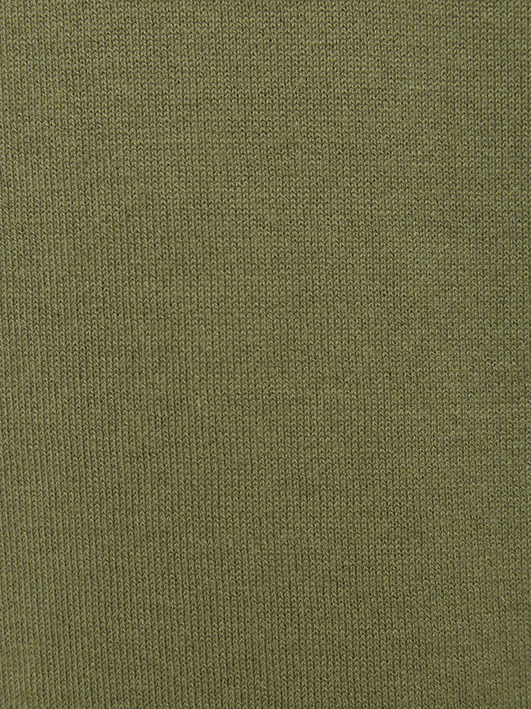 Olive Cotton Suri Polo Sweater