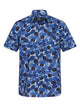 Brilliant Blue FCF Linen S/S Shirt XS