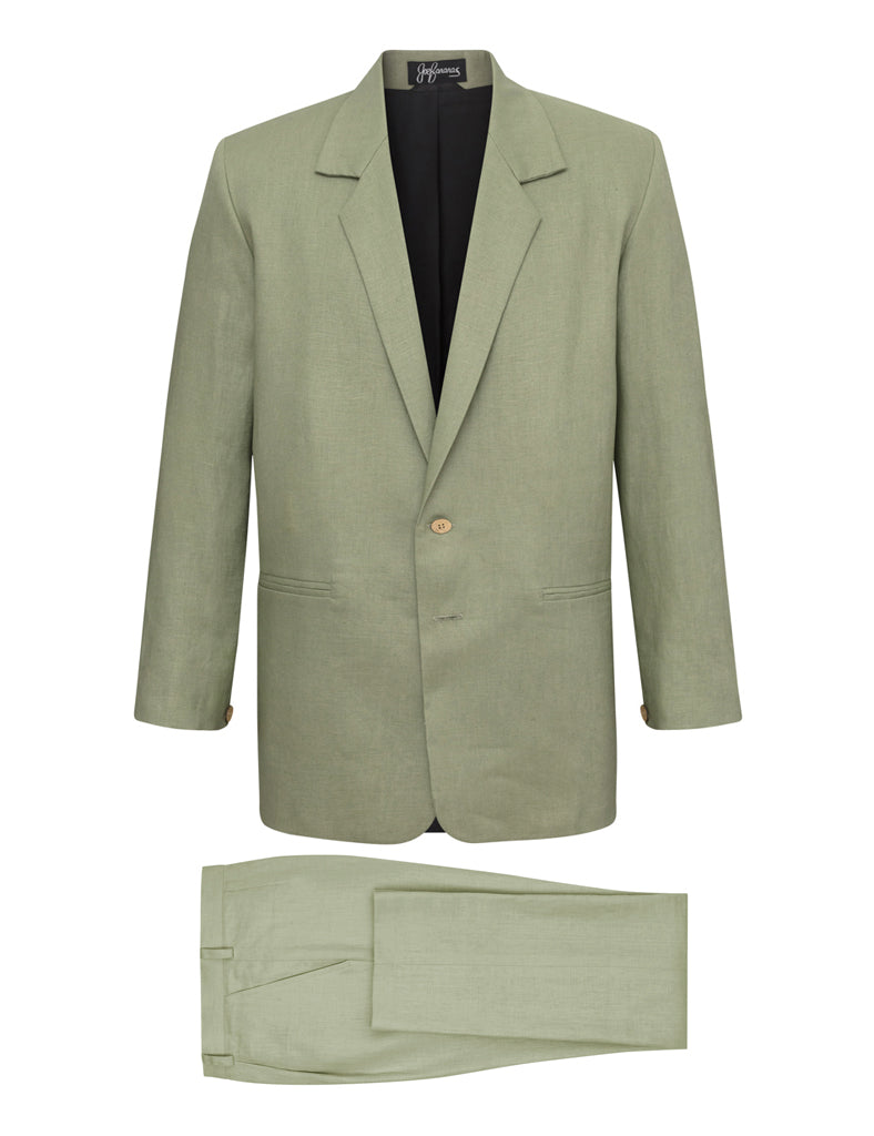 Eucalyptus Linen Linen Suit