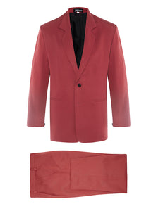 Newport Yacht Club Red Silk Twill Suit
