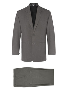 Charcoal Non Crush Linen Suit