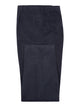 Navy Silk Twill Trousers